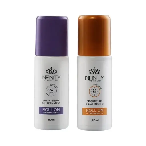 [koz1356] Infinity Brightening & Illuminating Roll On - Fruity & Berry Scent 80ml (1+1)