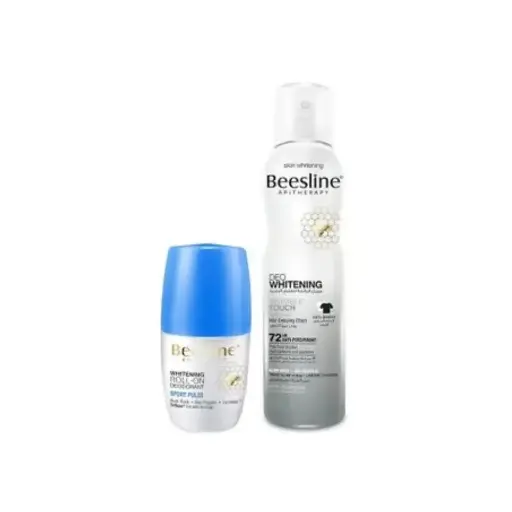 [koz1417] BEESLINE DEO INVISIBLE TOUCH+ROLL ON SPORT PULSE 200ml