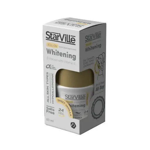 [koz211] StarVille Whitening Roll-On Sweet Vanilla 60ml