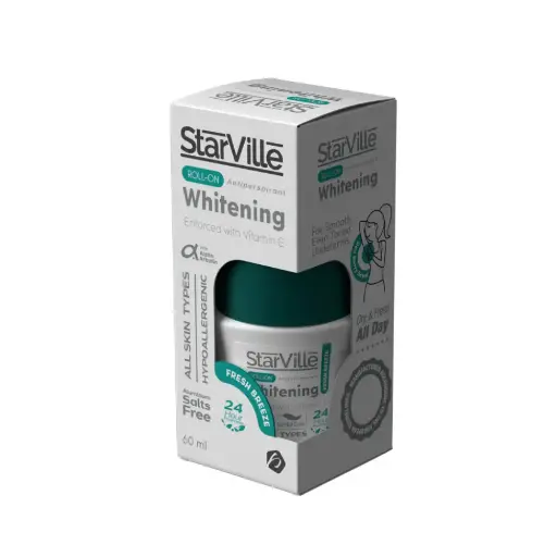 [koz1442] Starville Whitening Roll on Fresh Breeze 60 ml