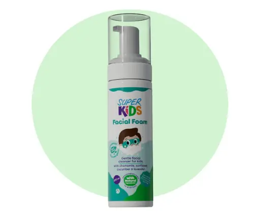 [koz1458] Superkids Facial Foam cleanser 200 ml
