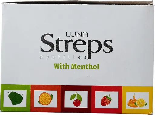 [koz1600] Luna Streps Pastilles Mint 100 pcs