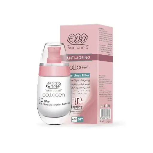[koz1679] Eva Skin Clinic Anti-Ageing Collagen Fine Lines Filler For First Signs Of Ageing (+30) - 50 ml