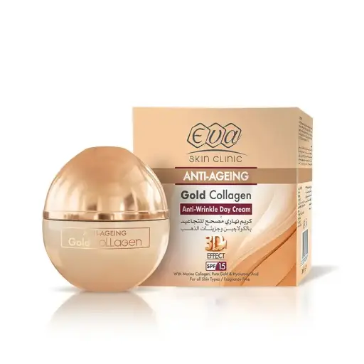 [koz1683] Eva Anti-Ageing Gold Collagen Anti-Wrinkle Day Cream 50 ml
