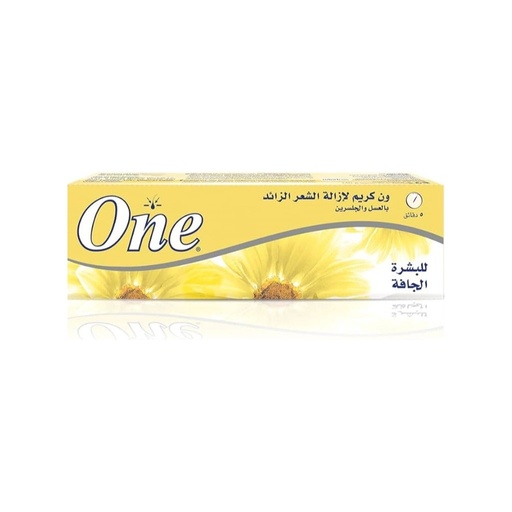 [koz1714] Eva One Hair Removal Cream with Honey & Glycerin for Dry Skin - 90 gm