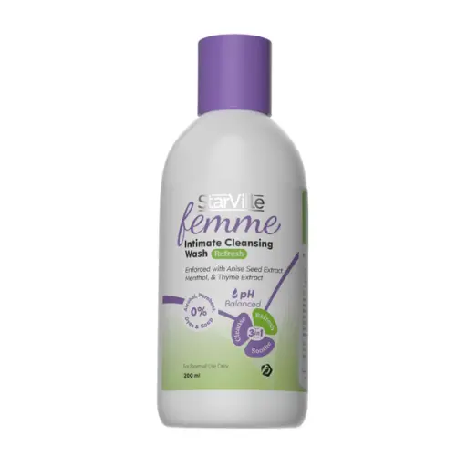 [koz1884] StarVille Femme Intimate Cleansing Wash Refresh - 200 ml