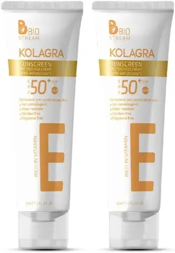 [koz2070] Kolagra sunscreen gel cream(1+1)  50ml