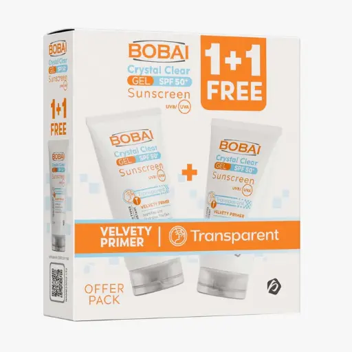 [koz2015] بوباى كريستال كلير صن سكرين جيل +50 50 جم 1+1