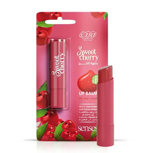 [koz2194] Eva skin care senses lip balm - sweet cherry 4gm