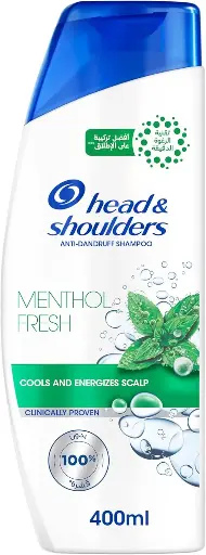 [koz2224] Head & Shoulders Menthol Refresh Anti-Dandruff Shampoo with Menthol 400 ml