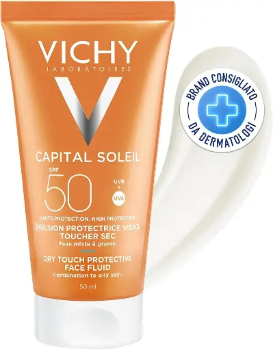 [koz2274] Vichy Ideal Soleil Mattifying Face Fluid Dry Touch SPF 50-50 ml