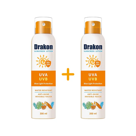 [koz2307] Drakon Sunscreen Lotion Dry touch SPF 50+ 200ml 1+1