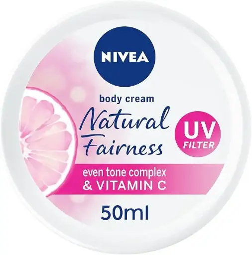 [koz2322] NIVEA Body Cream Even Tone, Natural Fairness Complex & Vitamin C, All Skin Types, Jar 50ml