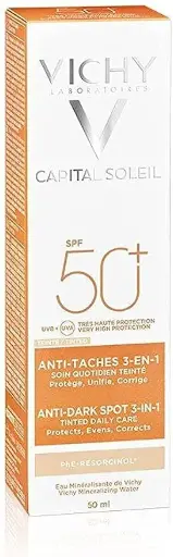 [koz2346] Vichy Capital Soleil Anti Dark Spot 3-in-1 Sunscreen SPF50+ - 50ml