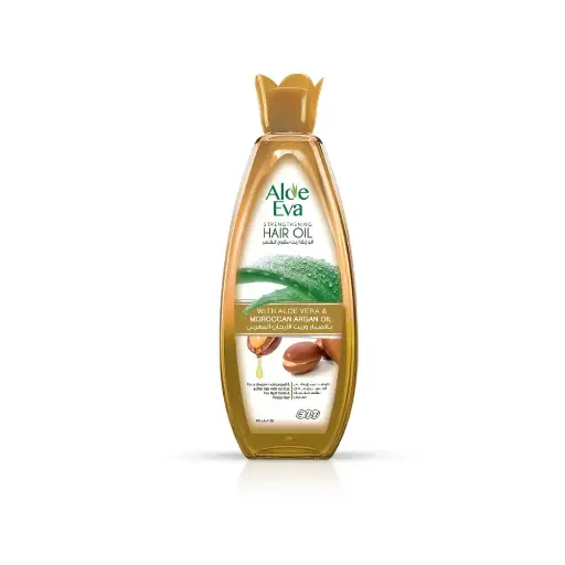 [koz1943] Aloe Eva Strengthening Hair Oil With Aloe Vera & Moroccan Argan Oil 255 ml