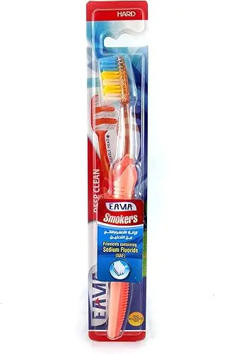 [koz2404] Eama Smoker's Hard Bristle Toothbrush