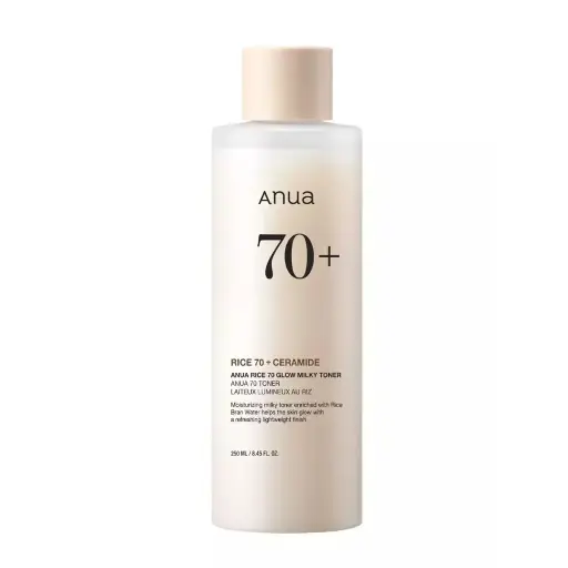 [koz2639] ANUA RICE 70 GLOW MILKY TONER 25 Ml