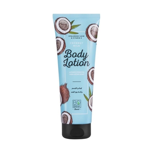 [koz2700] BOBANA Coconut Milk Body Lotion With Hyaluronic Acid & Vitamin E