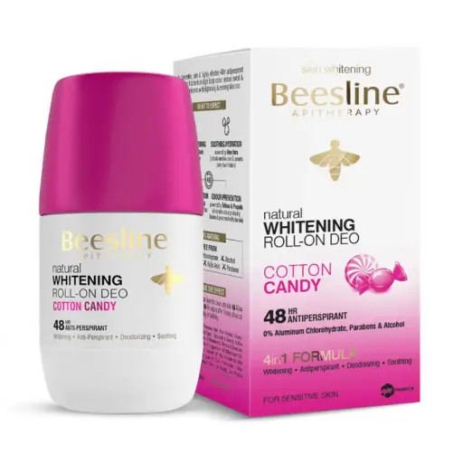 [koz2847] Beesline Whitening Roll-on Deodorant - Cotton Candy