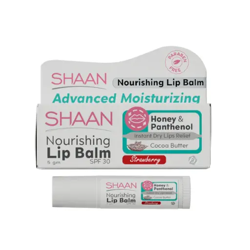 [koz1966]  Shaan Lip Balm Strawberry 5 gm