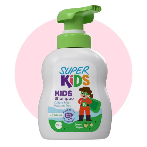 [koz2873] Superkids Shampoo Green Apple Fragrance 300 ml