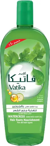 [koz2930] Vatika Naturals Watercress Enriched Hair Oil (90mL)