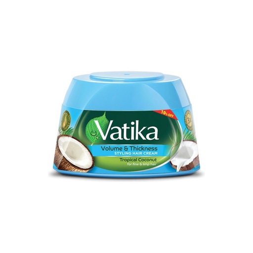 [koz2948] Vatika Naturals Tropical Coconut Styling Hair Cream (65mL)