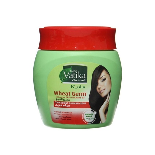 [koz2969] Vatika Naturals Wheat Germ Conditioning Hammam Cream (900g)