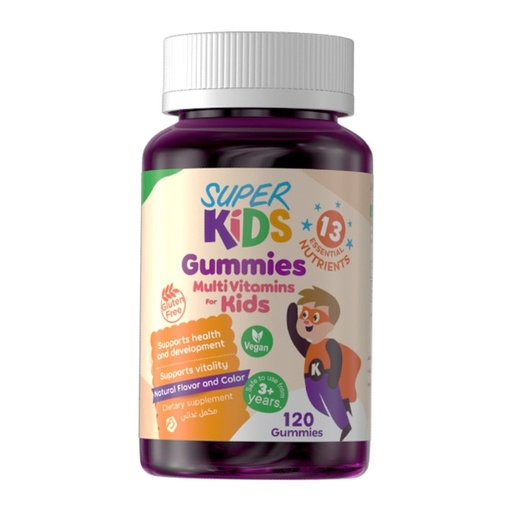[koz3032] Superkids Gummies Chewable Multivitamins 120 Gummies