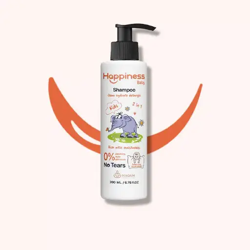 [koz3303] Happiness 2-in-1 Baby Shampoo 200ml