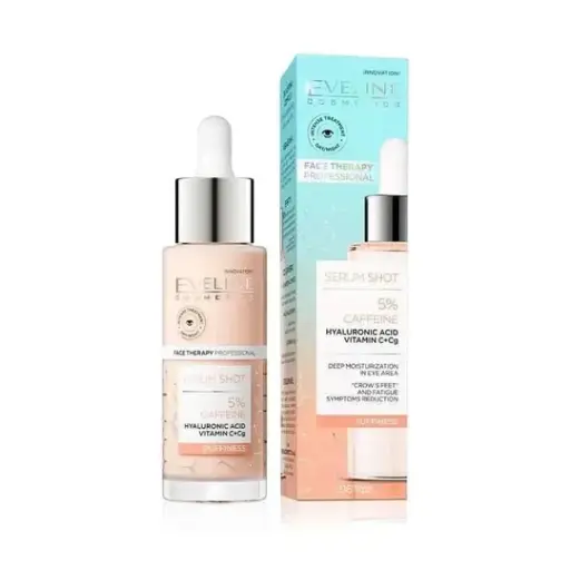 [koz3480] Eveline Serum Shot 5% Caffeine Face Serum - 30ml