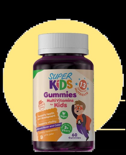 [koz2506] SuperKids 60 Gummies