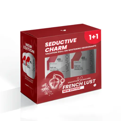 [koz3529] Vacation French Lust Whitening Deodorant 50ml (1+1 Offer)