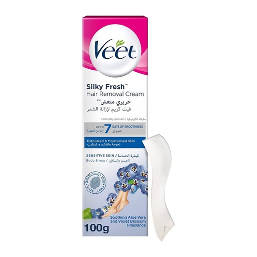 [koz3569] Veet Hair Removal Cream for Sensitive Skin, 100g