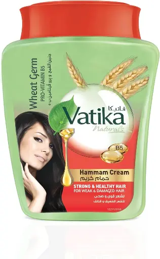 [koz3834] Dabur Vatika Naturals Wheat Germ Conditioning Cream 225gm