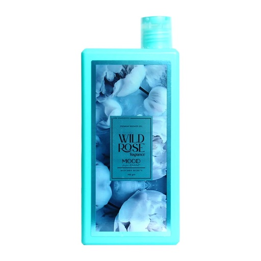 [koz3845] Mood Wild Rose Luxurious Scented Shower Gel 750ml