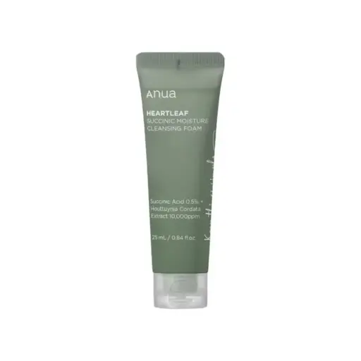 [koz4520] Anua Heartleaf Succinic Moisture Cleansing Foam 25 ml