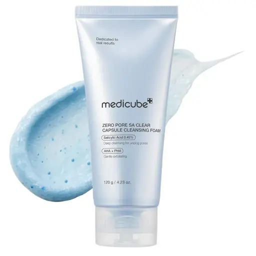 [koz4546] MEDICUBE ZERO PORE CLEARING CAPSULE CLEANSING FOAM 