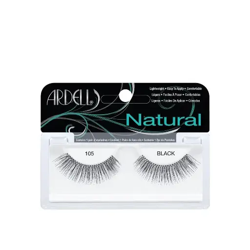 [koz1329] Ardell Natural Lashes 105 Black