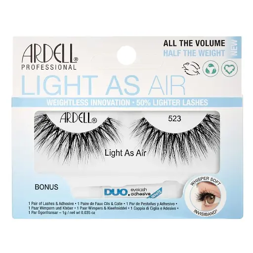 [koz1331] Ardell Light as Air Lashes 523