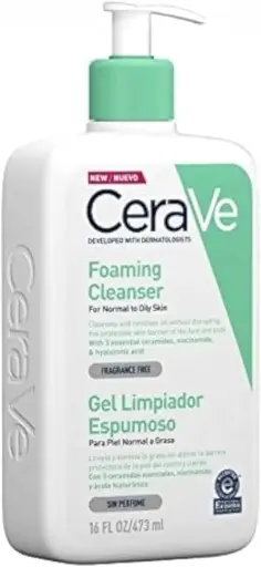 [Koz266] CeraVe Foaming Cleanser Normal to Oily Skin 473ml 