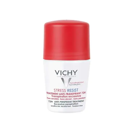 [koz1511] Vichy Stress Resist 72h Antiperspirant Roll On Deodorant - 50ml