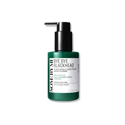 [Koz2065] SOME BY MI Bye Bye Blackhead 30 Days Miracle Green Tea Tox Bubble Cleanser - 120G