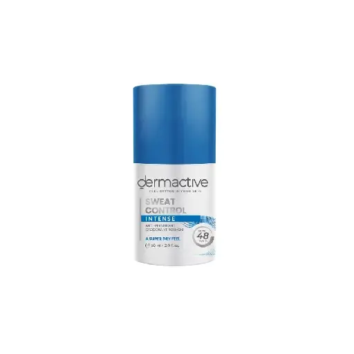 [Koz1398] Dermactive Sweat Control Intense Deodorant Roll On - 60 Ml 